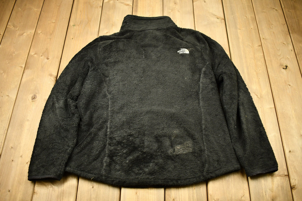 Vintage 1990s The North Face Fleece Full Zip Sweater  Women's  Embroidered  Streetwear  Athleisure  Outdoorsman
