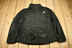 Vintage 1990s The North Face Fleece Full Zip Sweater  Women's  Embroidered  Streetwear  Athleisure  Outdoorsman