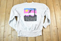 Vintage 1990s Triangle Training Centre Crossgrain Crewneck Sweatshirt Mens L  Made In USA  90s Souvenir Crewneck  Vintage Souvenir