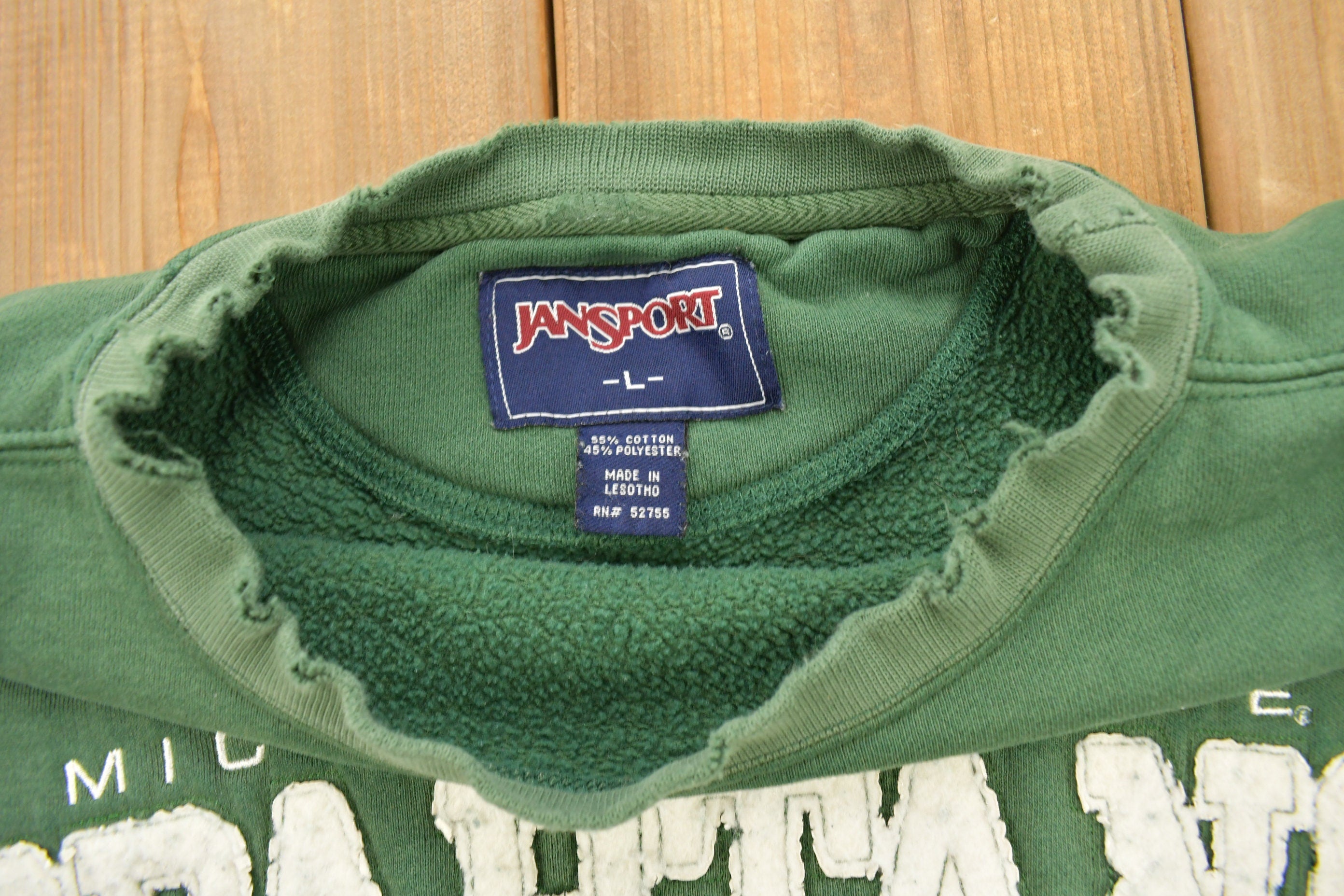 Vintage 1990s Michigan State University Spartans Collegiate Crewneck