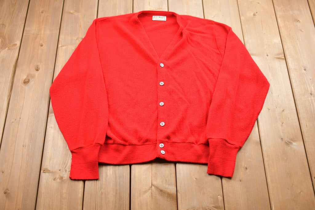 Vintage 1980s L.L Bean Knit Cardigan