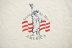 Vintage 1990s Statue Of Liberty Stand By Her Graphic T Shirt