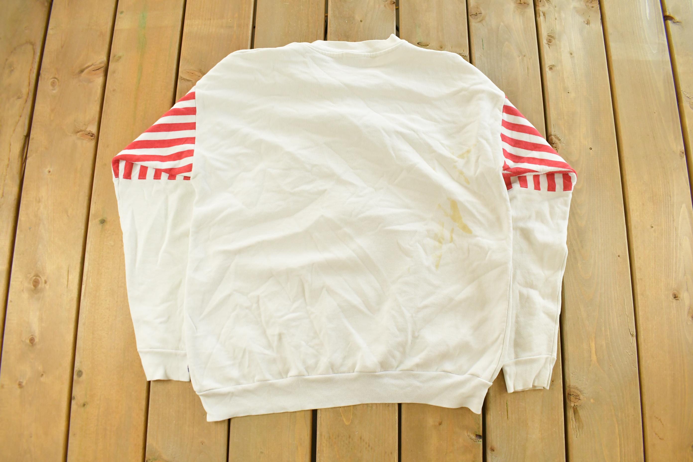 Vintage 1990s Ohio State University Buckeyes Collegiate Henley Sweatshirt Men's Large