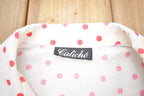 Vintage 1990s Caliche Polka Dot Button Up Shirt