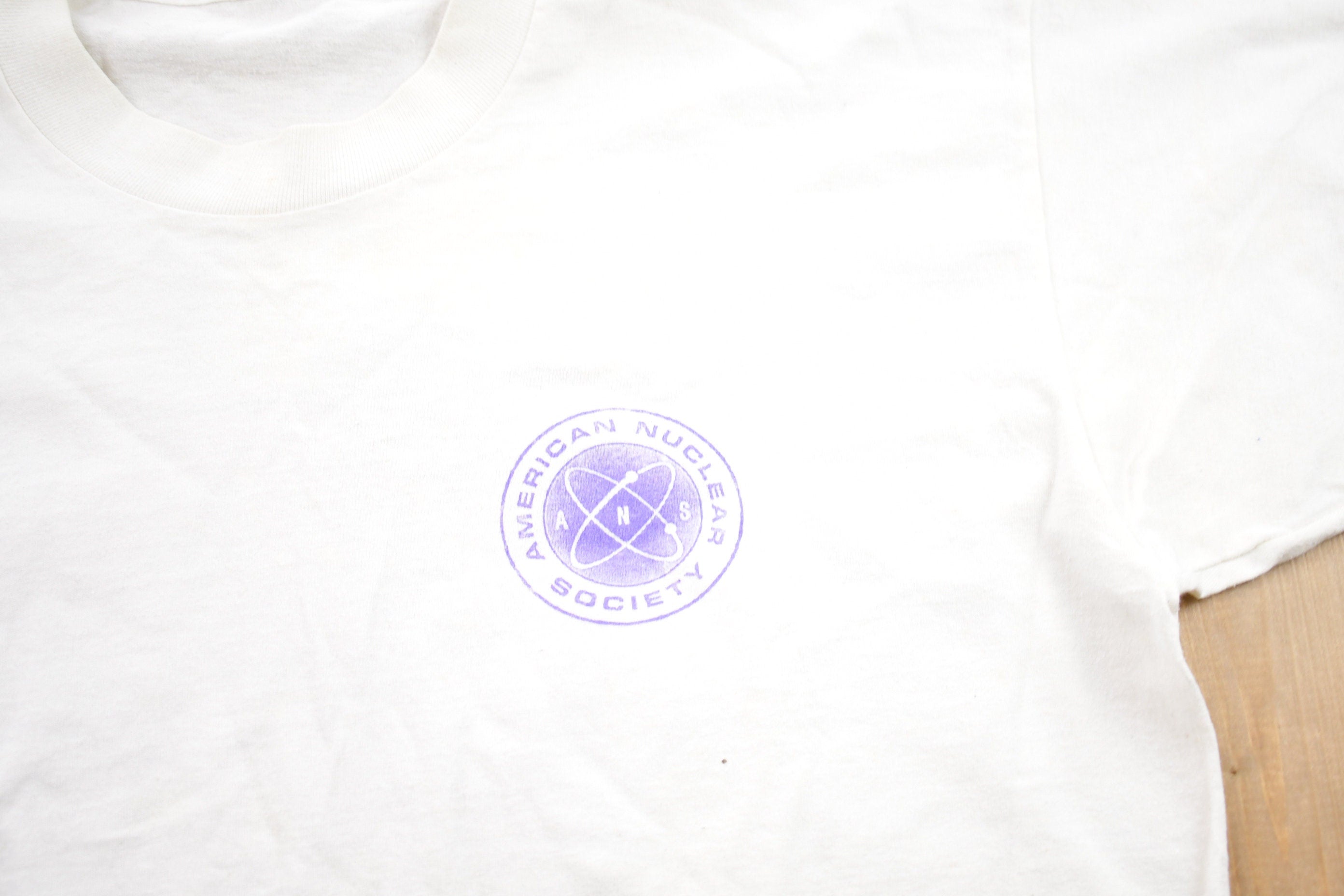 Vintage 1990s American Nuclear Society Graphic T-Shirt