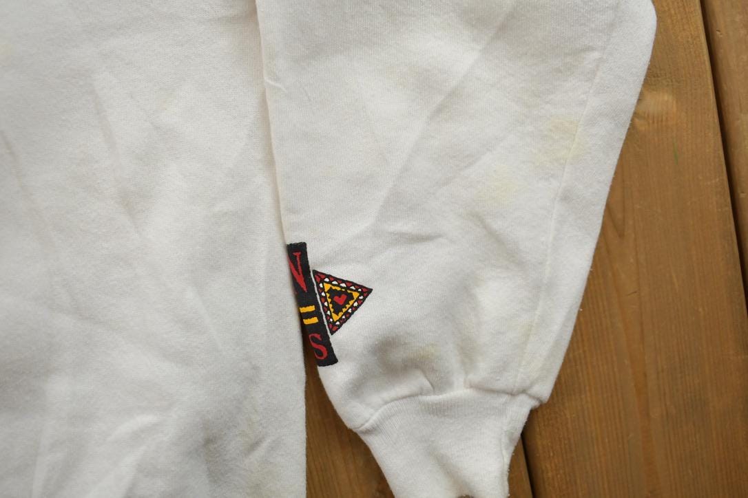 Vintage 1990s Queen of Hearts Crewneck Sweatshirt