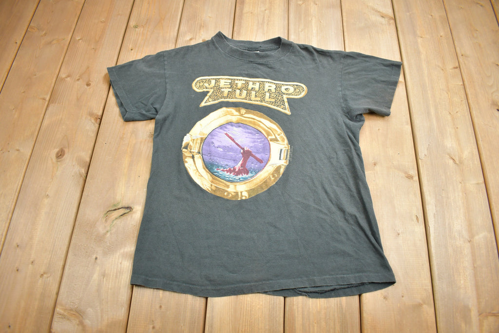Vintage 1989 Jethro Tull Rock Island Band T-shirt Single Stitch