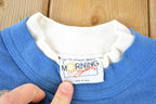 Vintage 1990s Bird Neighbourhood Double Collar Morning Sun Souvenir Crewneck Sweatshirt Made In USA