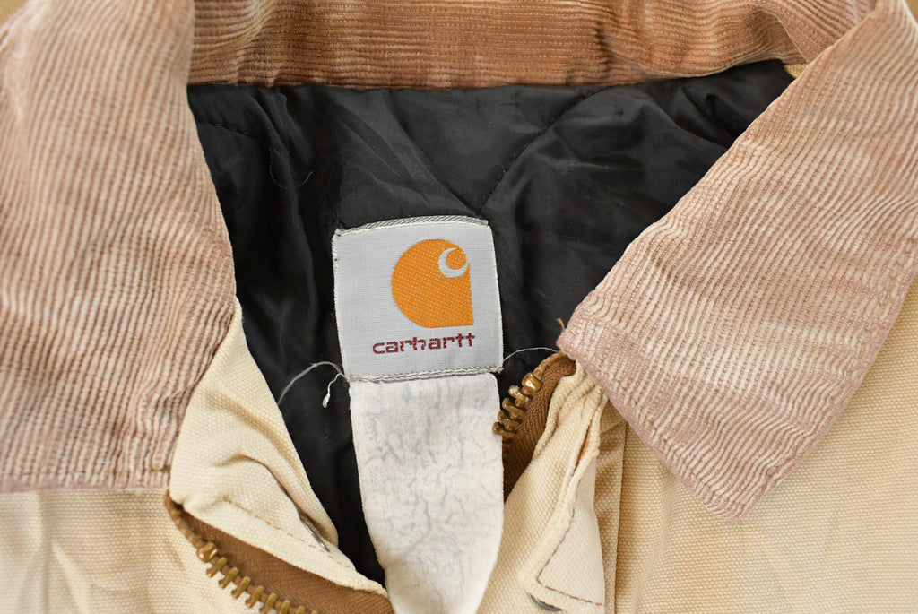 Vintage 1990s Carhartt Sun Faded Canvas Jacket Men's XL