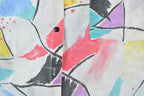 Vintage 1990s California Connection Abstract Neon Button Up Shirt