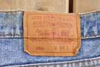 Vintage 1990s Levi's 550 Red Tab Jeans Size 34 x 31