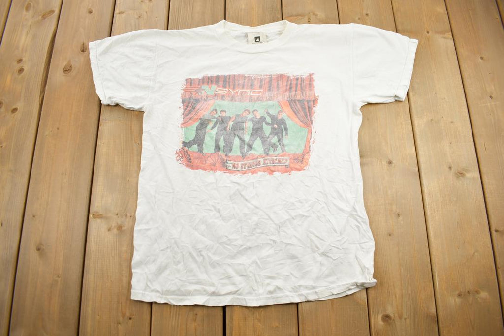 Vintage 2000 NSYNC No Strings Attached Graphic Band T-Shirt