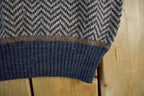 Vintage 1990s Damon Wool Blend Knit Vest V Neck Sweater Men's Large /
