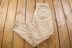 Vintage 1990's Gitano Beige Pants 30 x 26