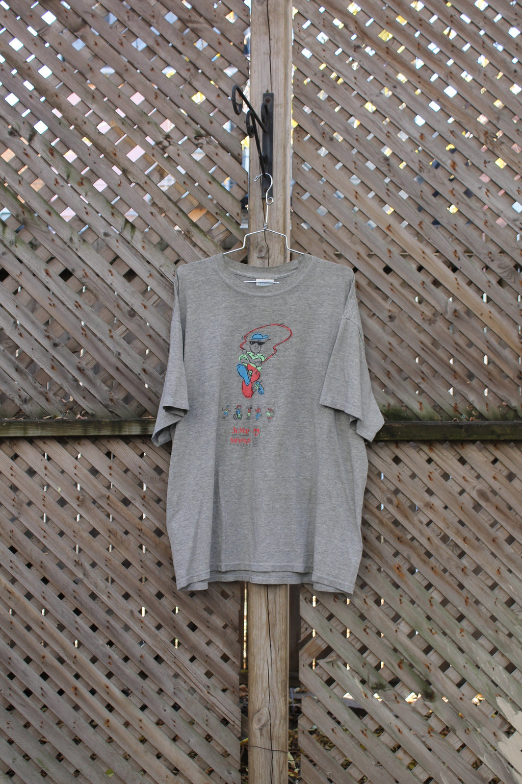 Vintage 1990s Jump Rope For Heart Graphic T Shirt