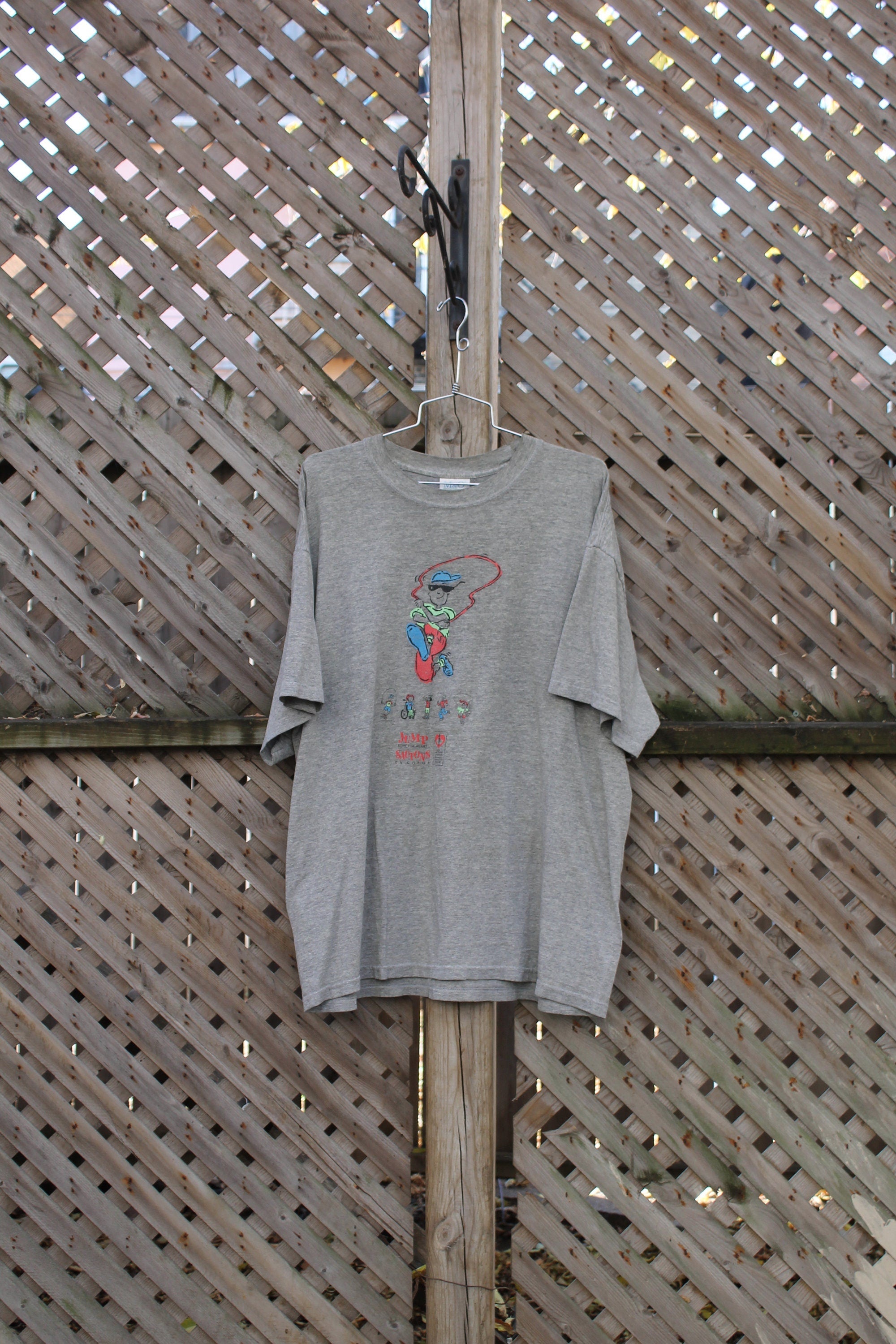 Vintage 1990s Jump Rope For Heart Graphic T Shirt