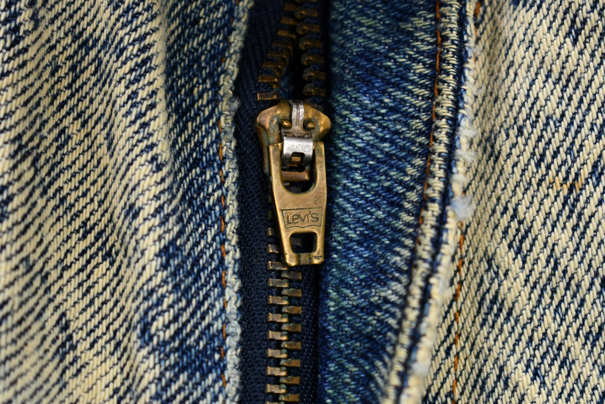 Vintage 1980s Distressed Levi's Acid-Wash Jeans