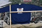 Vintage 1990s Hanes Herway Religious Angel Embroidered Crewneck Sweatshirt