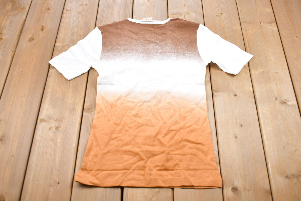 Vintage 1970s Contrast Faded Graphic T-Shirt