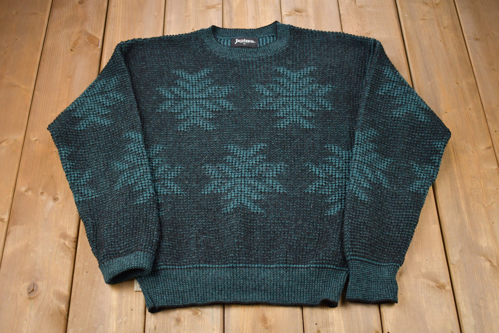 Vintage 1990s Jantzen Made In USA Knitted Sweater