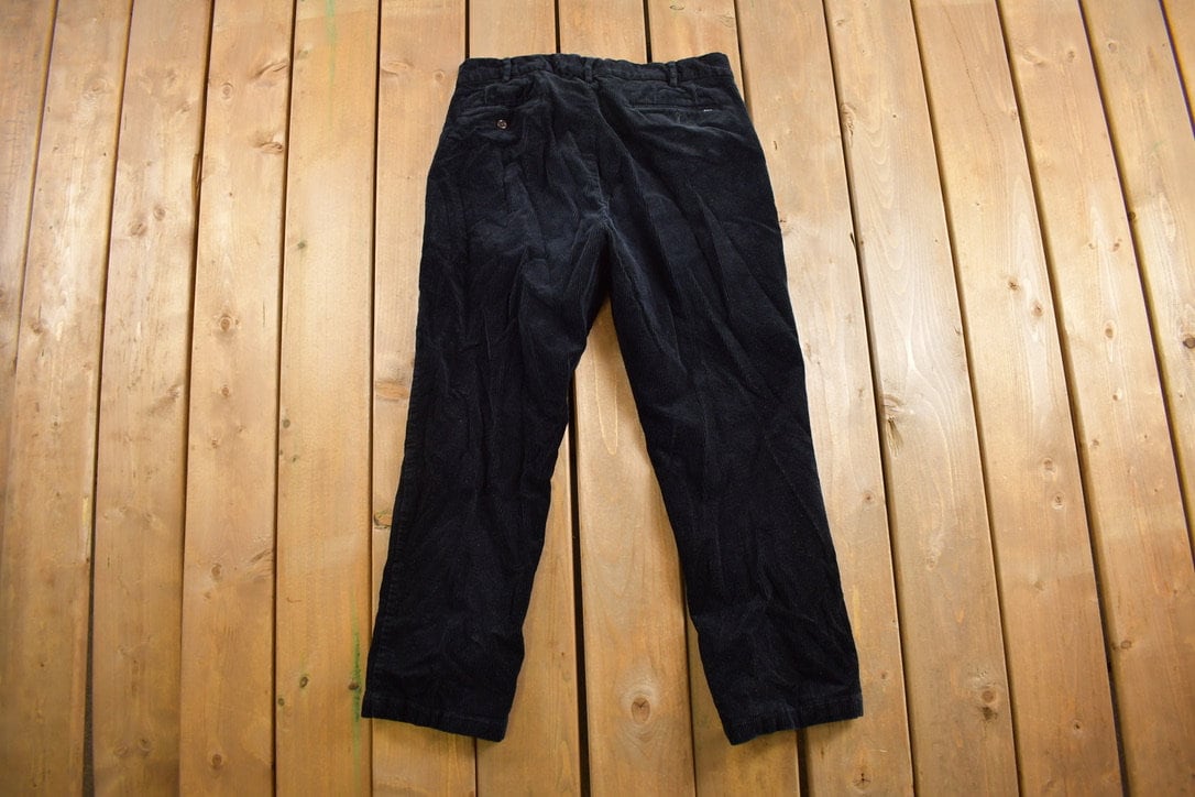 Vintage 1990's Polo Ralph Lauren Corduroy Trousers 33 x 28