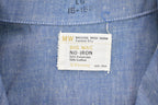 Vintage 1990s Blank Simple Button Up T-Shirt