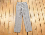 Vintage 1980s Reed St. James Grey Trousers Size