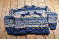 Vintage 1990s Woolrich Hand Knitted Winter Theme Crewneck Sweater