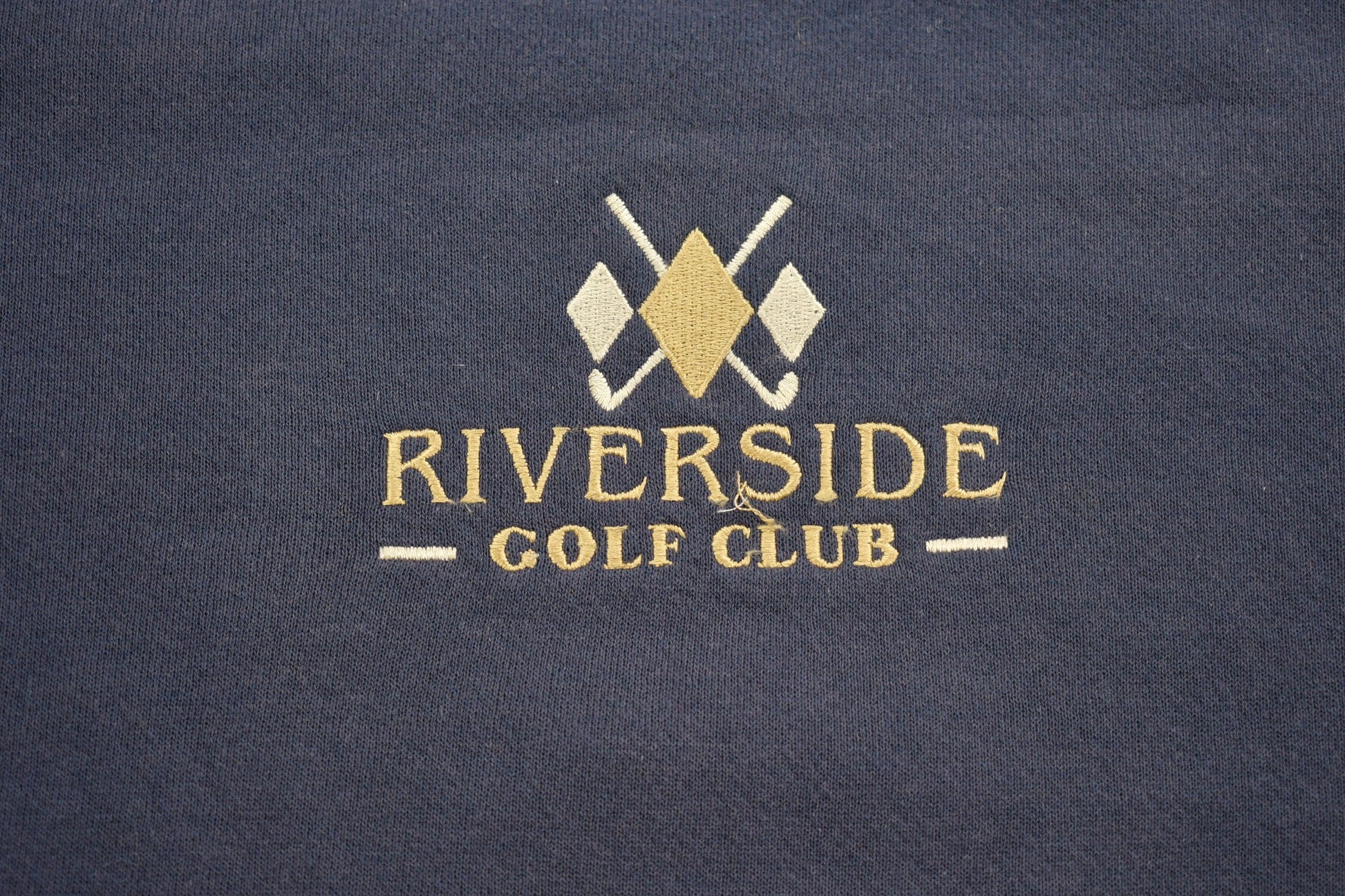 Vintage 1990 Riverside Golf Club Crewneck Sweatshirt