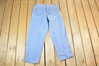 Vintage 1990s Columbia Denim Jeans Size 32 x 28 Made In USA