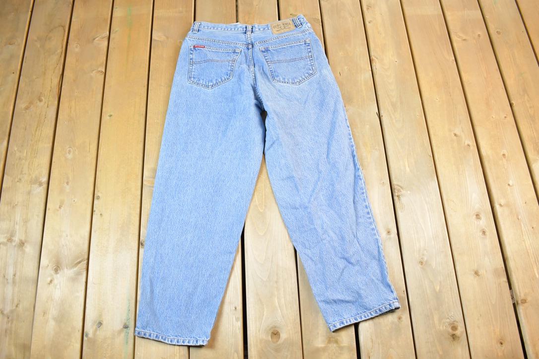 Vintage 1990s Columbia Denim Jeans Size 32 x 28 Made In USA