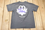 Vintage 1991 Hank Williams Jr Fan Club Pure Hank Tour Graphic T-Shirt
