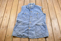 Vintage 1970s Lee Denim Jean Vest