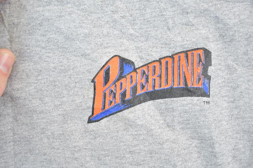 Vintage 1990s Jansport Pepperdine Waves Graphic Long Sleeve T-Shirt