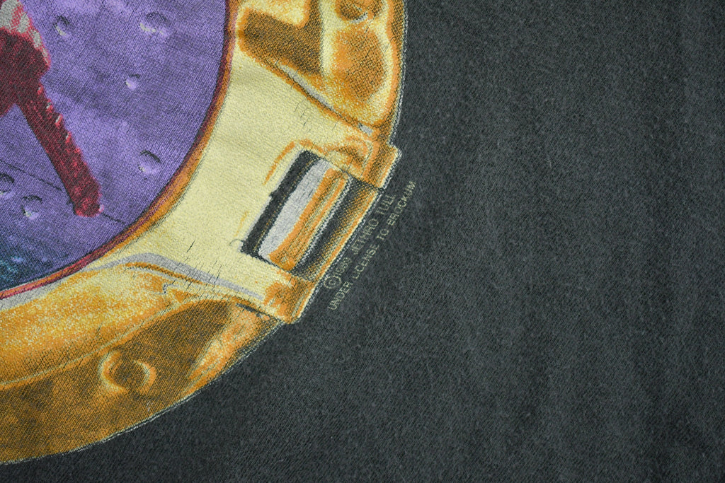 Vintage 1989 Jethro Tull Rock Island Band T-shirt Single Stitch