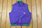 Vintage 1990s Sierra Designs Mid Weight Fleece Lined Windbreaker Spring Jacket Vest