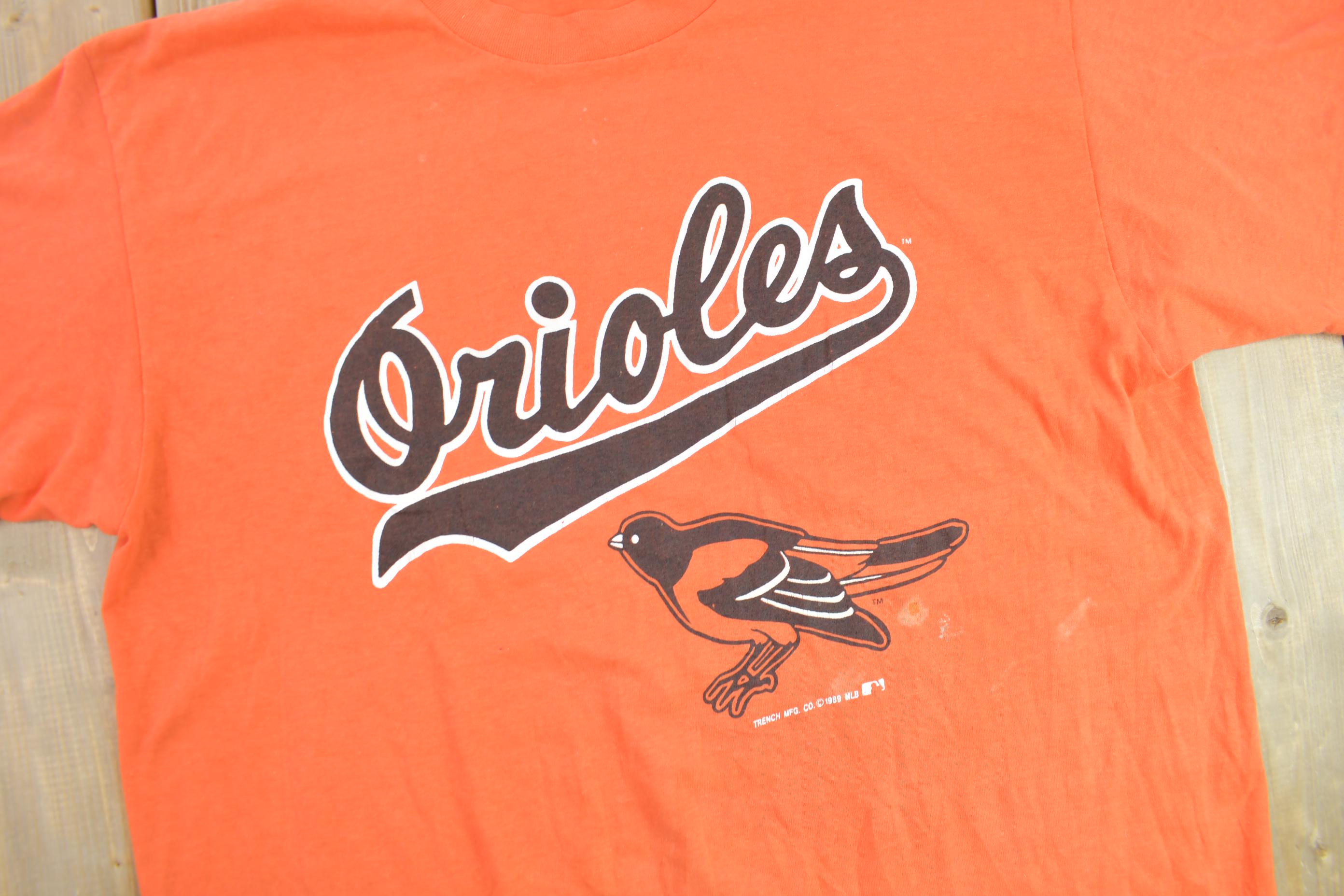 Vintage 1989 Baltimore Orioles MLB Baseball Graphic T-Shirt
