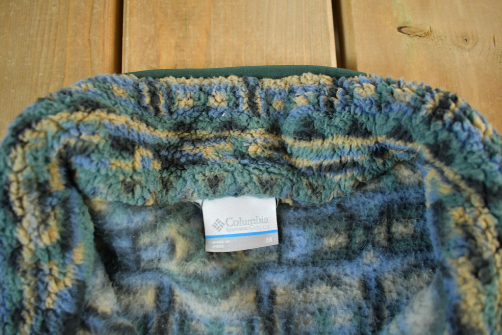Vintage 2000s Columbia Fleece T Snap Sweater Womens Medium