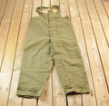 Vintage 1940s Navy Deck Bib Overalls WWII