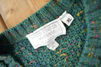 Vintage 1990s United States Sweaters V Neck Knit Sweater Made In USA
