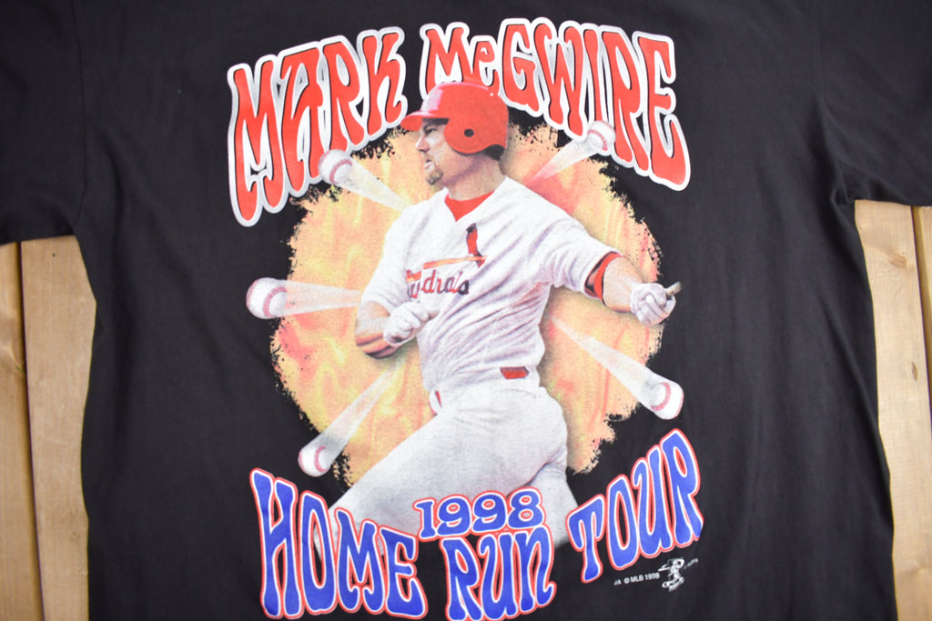 Vintage 1998 Mark McGwire St Louis Cardinals MLB T-Shirt