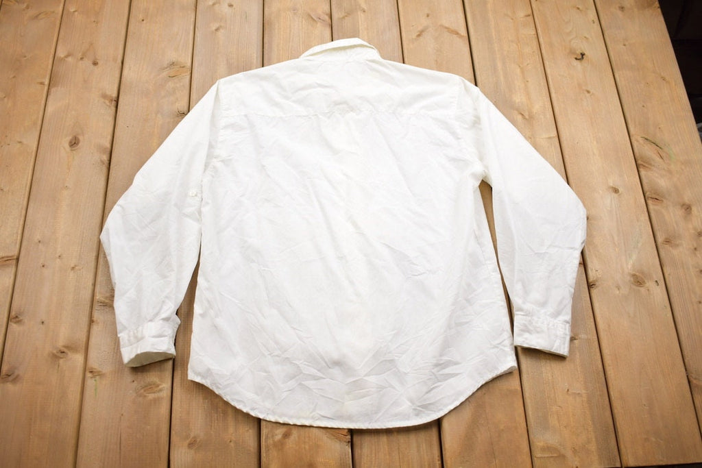 Vintage 1990s Napa Valley Embroidered Button Up Shirt