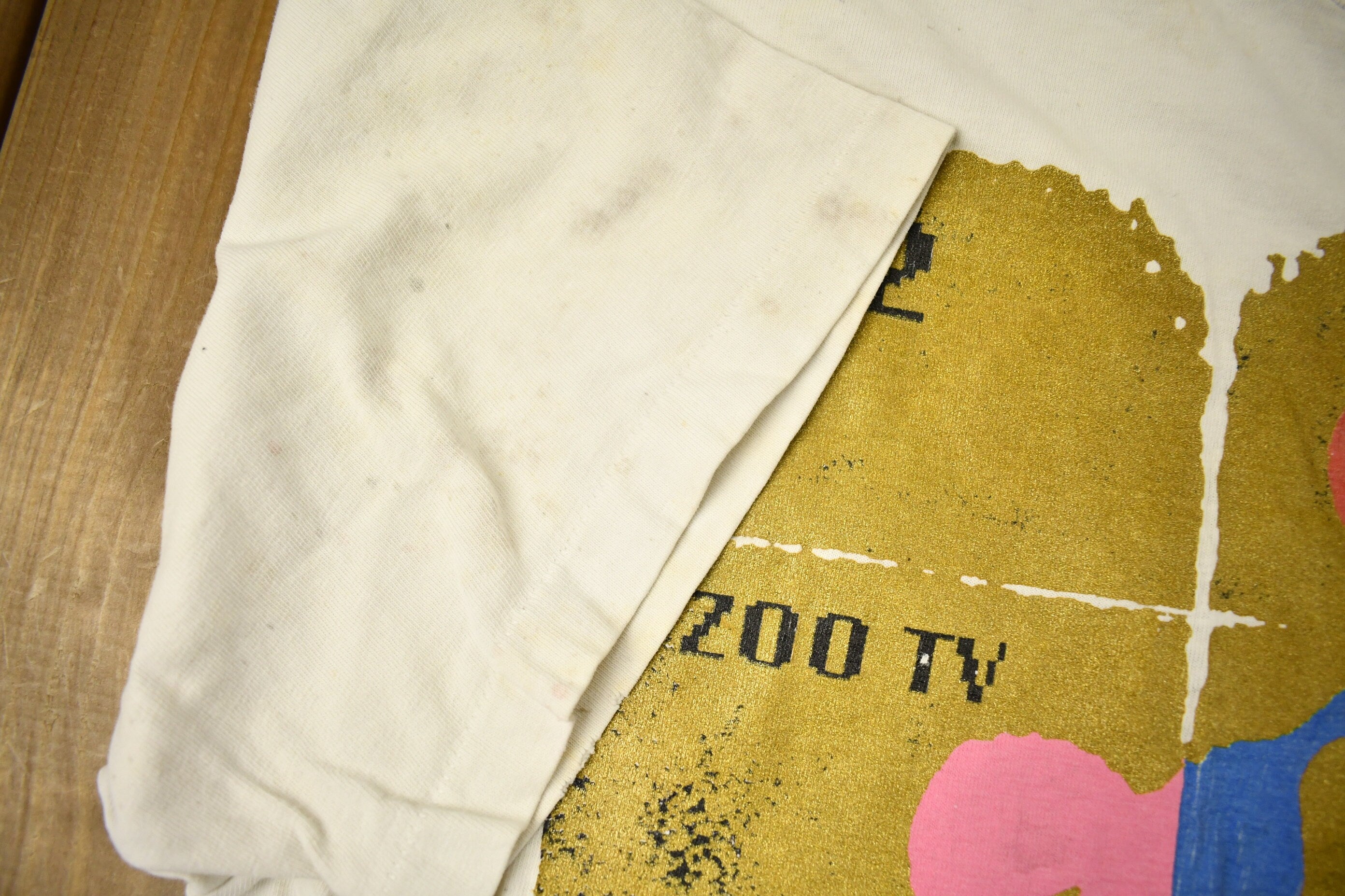 Vintage 1992 U2 Zoo TV Outside Broadcast Tour Band T-shirt