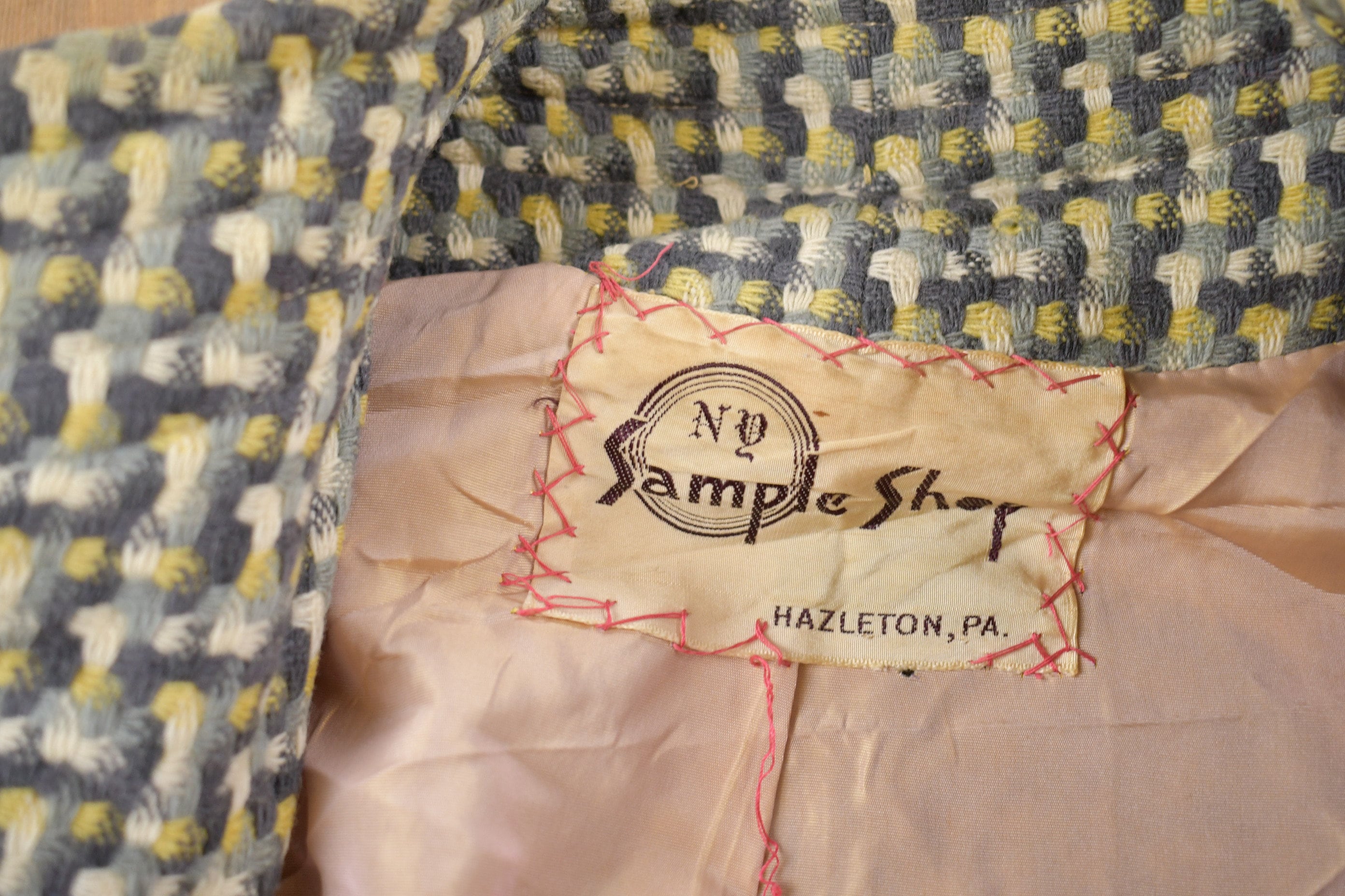 Vintage 1940s Sample Shop 100% Wool Jacket