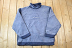 Vintage 1990s Whistler Canada Polar Bear Super Heavy Mock Neck Sweatshirt