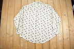 Vintage 1990s Wrangler Rugged Wear Fish Lure Button Up
