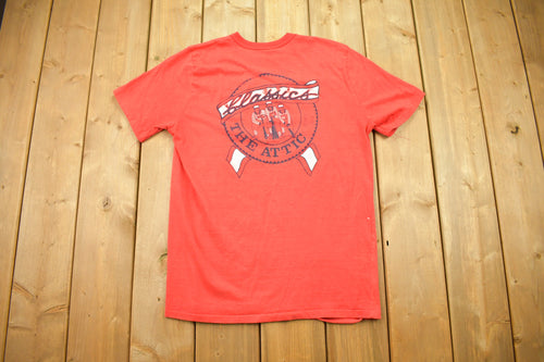 Vintage 1980s The Attic Classics Graphic T-Shirt / Baseball / Single Stitch / Streetwear Fashion / Made in USA