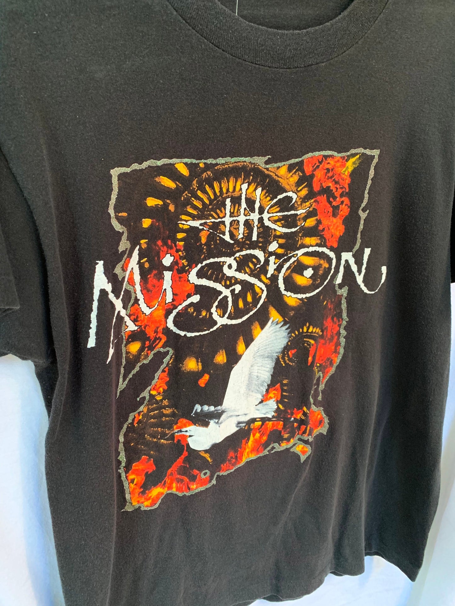 The Mission T-Shirt / 1990 The Mission Tour Shirt / Vintage Tour Shirt / 90s Ban