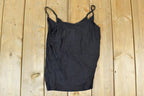 Women Vintage Vigoss Y2K Black Tank Top Grunge Skull Print