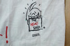 Vintage 1990s The Head Said Whatever Graphic T-Shirt